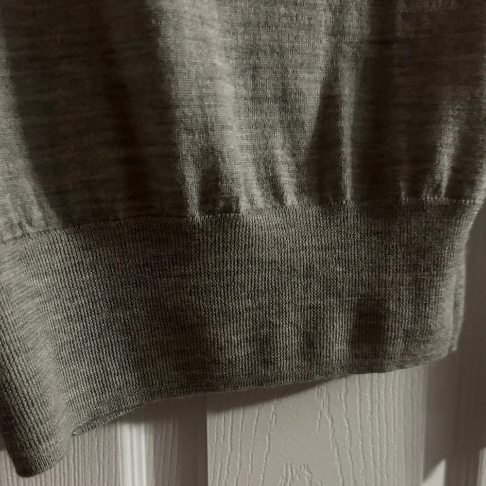 J. Crew Merino Wool Blend Mockneck Sweater